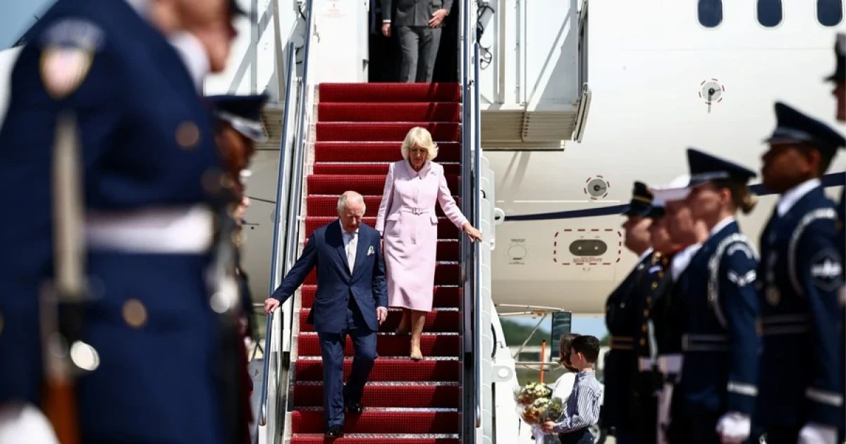 Фото до матеріалу: Чарльз III з королевою Камілою прибули до США: перший державний візит за 19 років