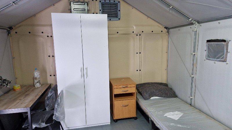 Фото до матеріалу: У Бериславському районі відкрито модульний пункт евакуації
