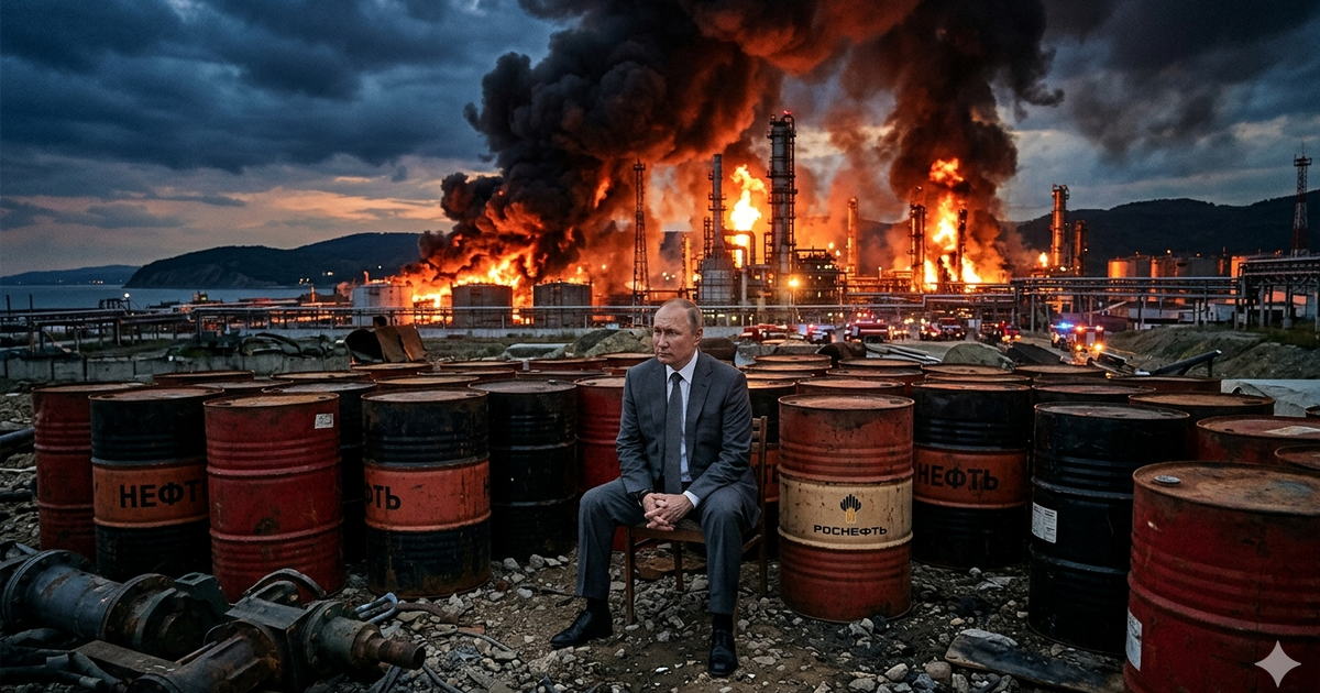 Фото до матеріалу: Експерт: падіння цін на нафту може стати початком кінця для Путіна