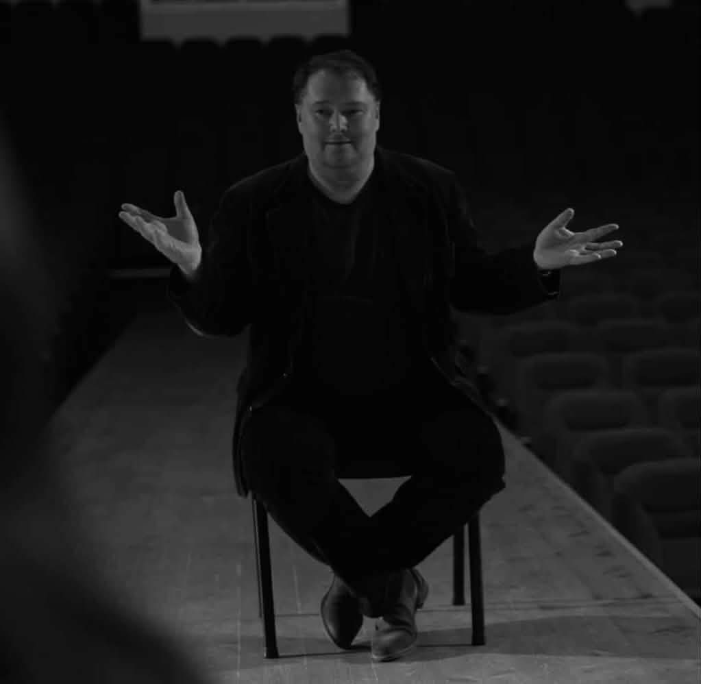 Фото до матеріалу: Помер режисер Дмитро Карачун: у Калуші прощатимуться з творцем театру «Silentium»