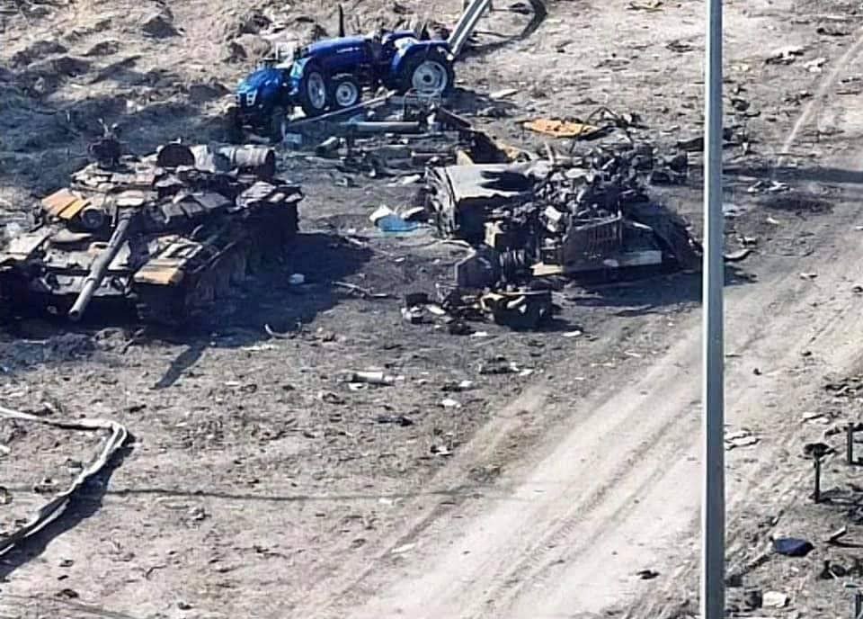 Фото до матеріалу: Російська армія втратила 920 військових та 76 артилерійських систем