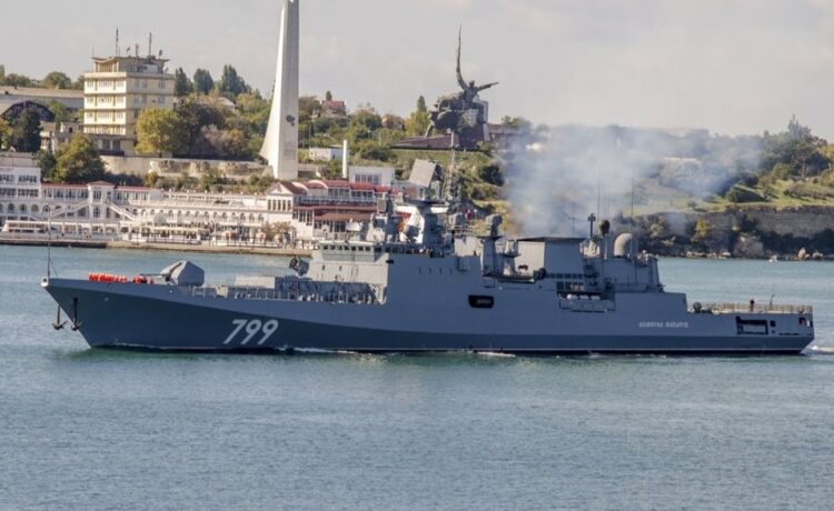 Фото до матеріалу: Російському адміралу Кузьміну заочно повідомлено про підозру за удари по Придніпровській ТЕС