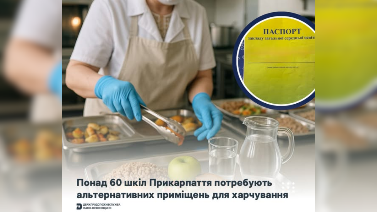 Фото до матеріалу: Чверть шкільних харчоблоків на Прикарпатті потребують модернізації