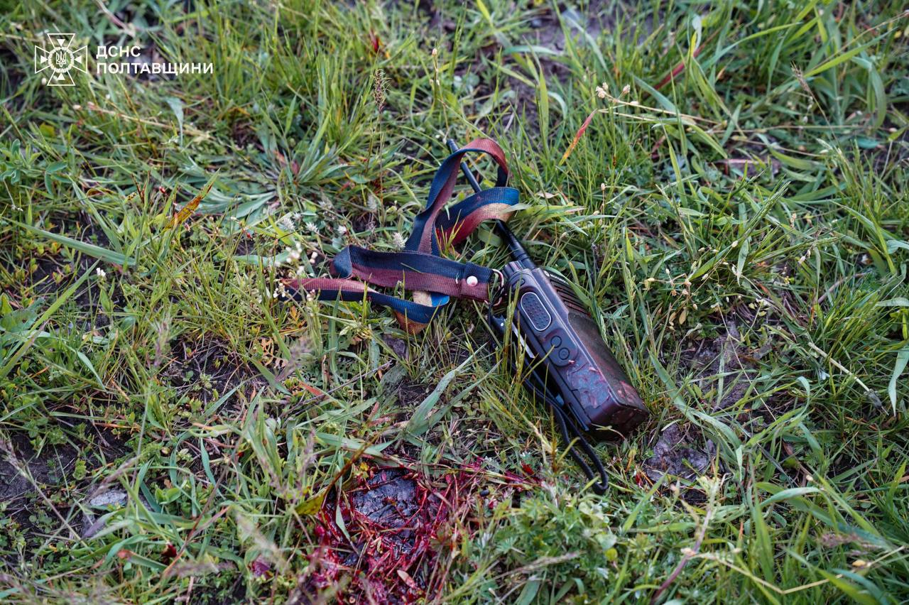 Фото до матеріалу: Двоє рятувальників загинули під час ліквідації наслідків обстрілу на Полтавщині