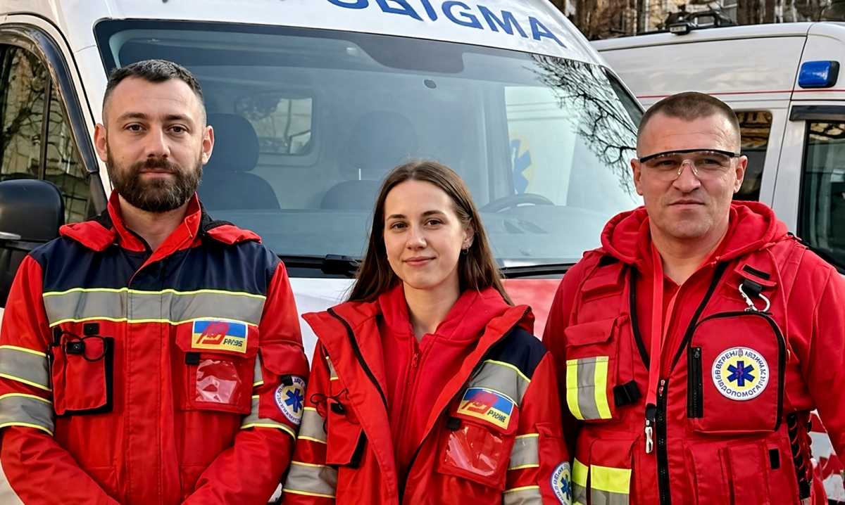 Фото до матеріалу: У Києві медики повернули до життя 89-річну жінку після 30 хвилин реанімації