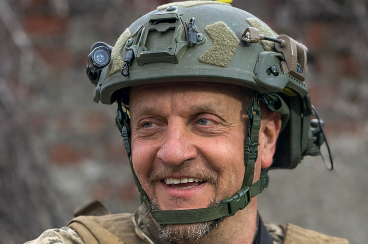 Фото до матеріалу: Командир зі 120-ї бригади ТрО: «Йду першим, щоб у хлопців не було страху»