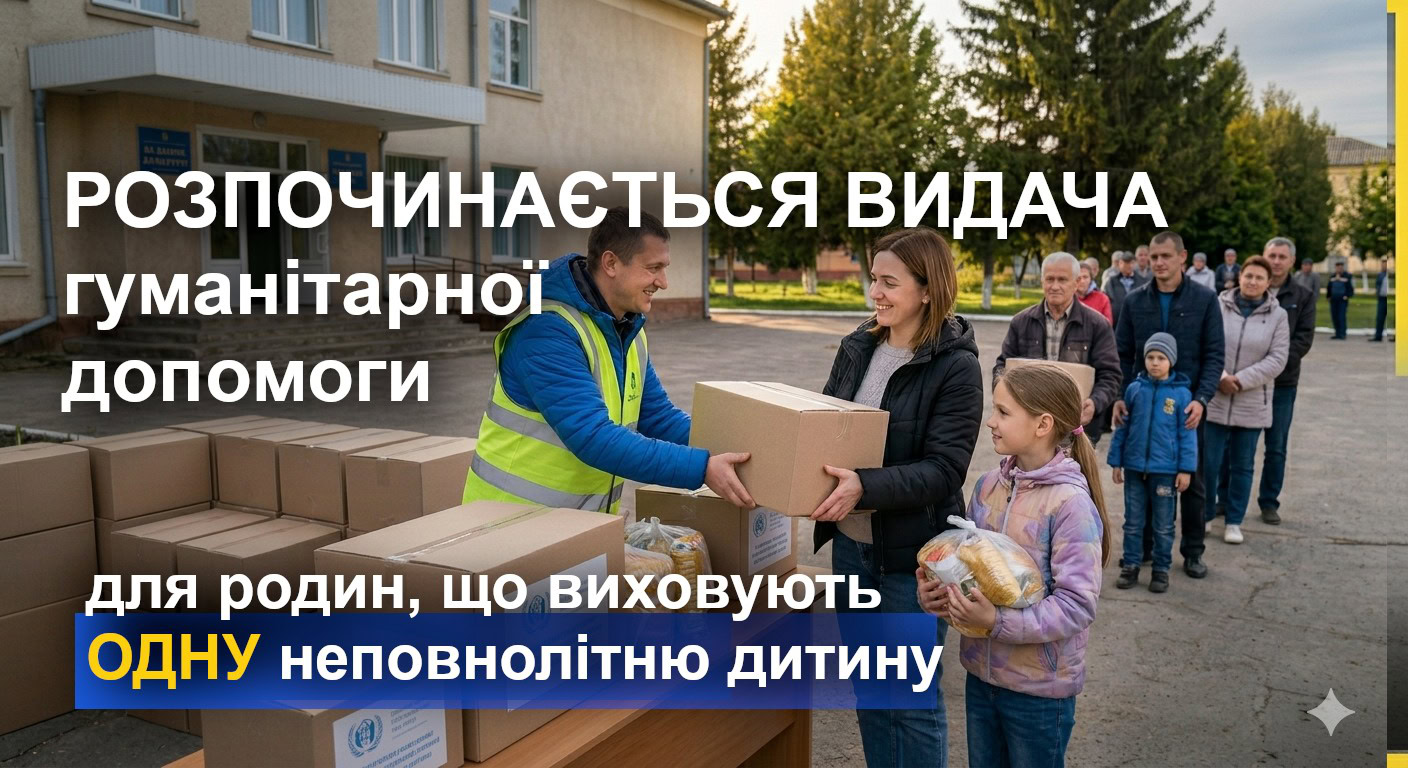 Фото до матеріалу: У Дніпрі видаватимуть гуманітарну допомогу мешканцям Межівської громади
