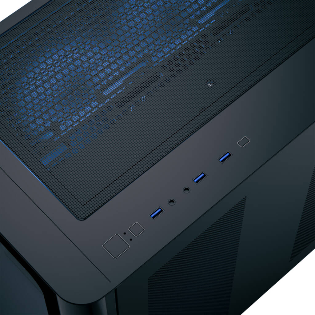 Фото до матеріалу: Огляд корпусу AeroCool P500C-G-BK-v1 – Огляди