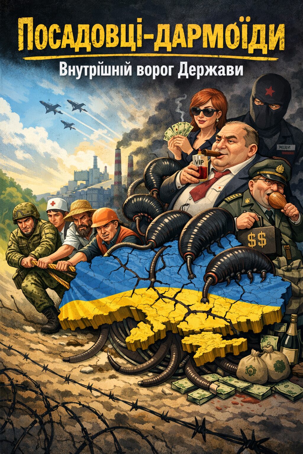 Фото до матеріалу: Посадовці-дармоїди – внутрішній ворог Держави
