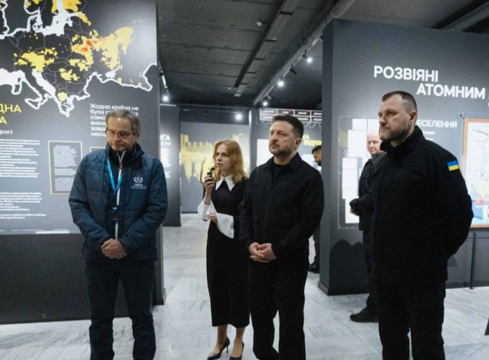 Фото до матеріалу: У Києві відкрили оновлену експозицію музею «Чорнобиль» до 40-річчя аварії