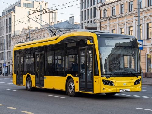 Фото до матеріалу: Турецький виробник доставив до України 100 тролейбусів