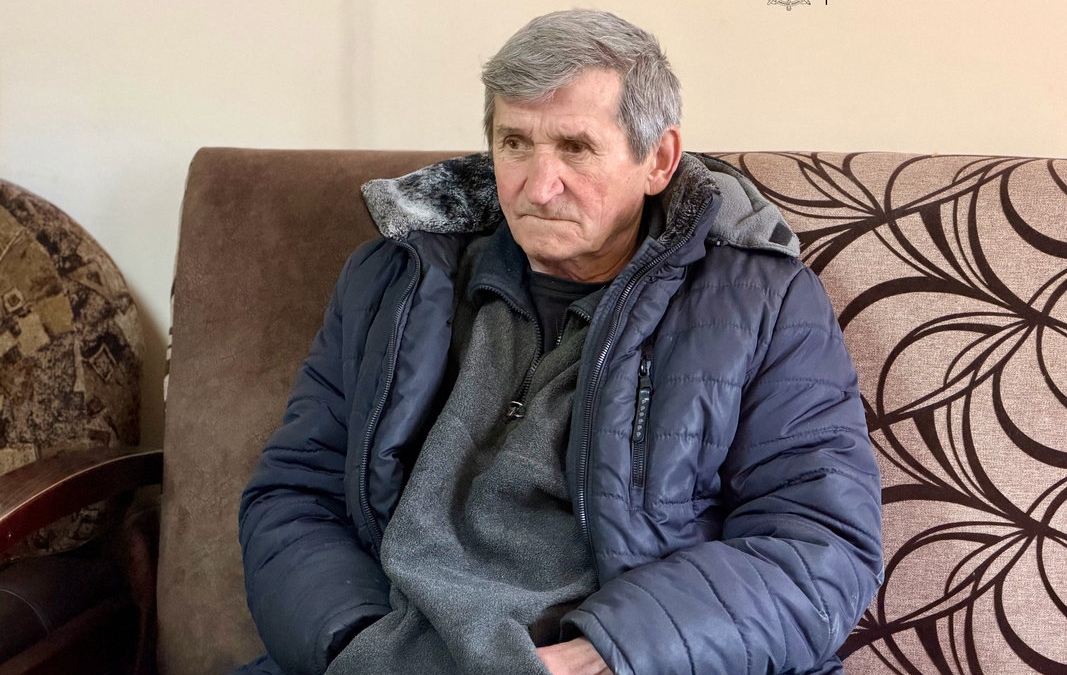 Фото до матеріалу: Пенсіонер із Червоної Криниці подолав 30 км на велосипеді, щоб врятуватися від обстрілів