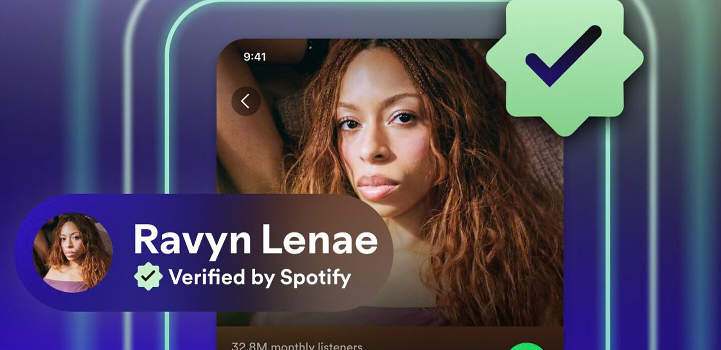 Фото до матеріалу: Spotify запустить верифікацію артистів: з'явиться зелена галочка проти ШІ-музики