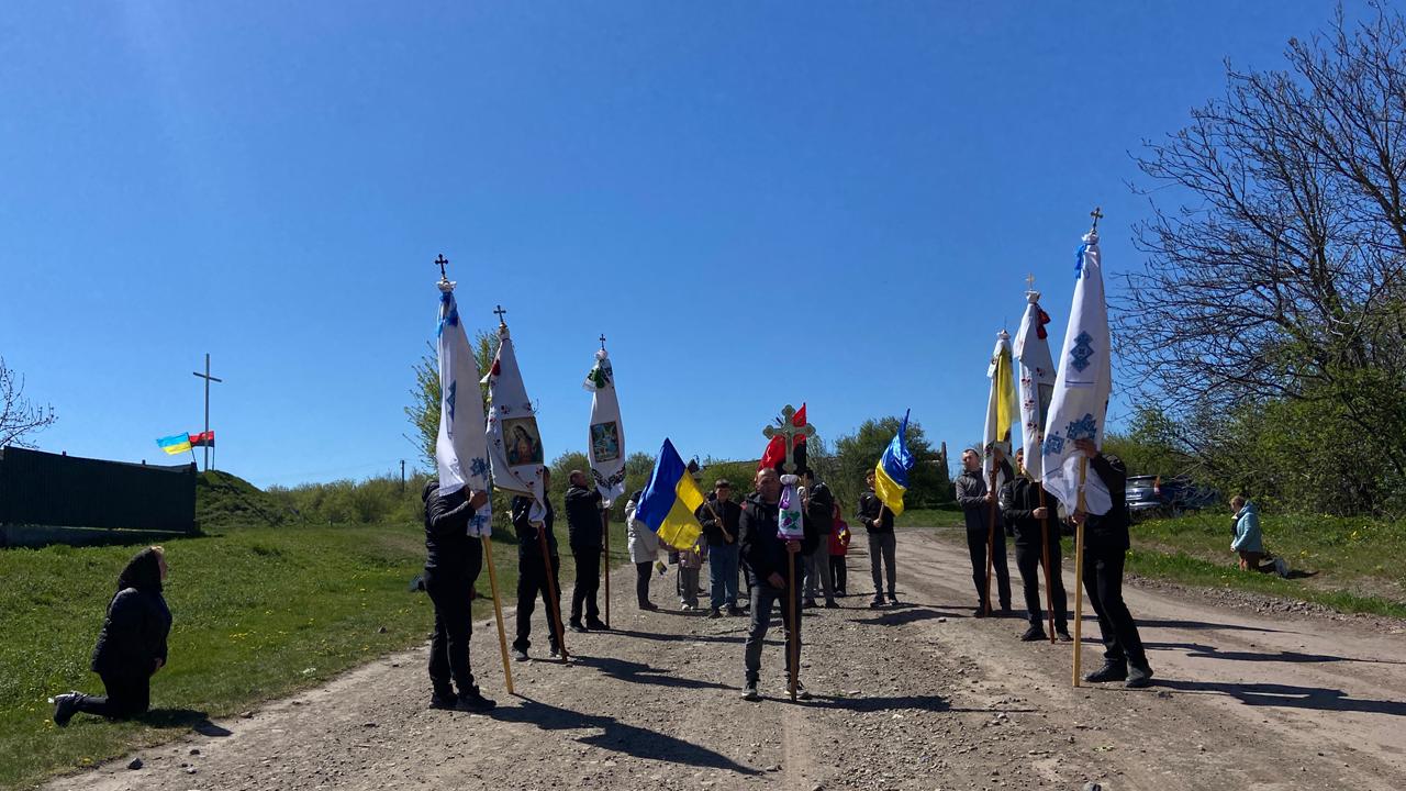 Фото до матеріалу: Белзька громада зустріла захисника Івана Голуба