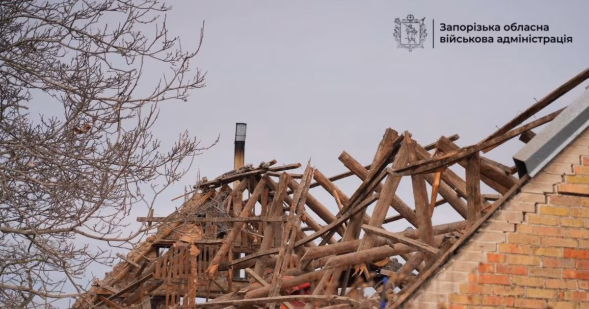 Фото до матеріалу: Федоров: двоє людей поранені через удар Росії по Запорізькому району