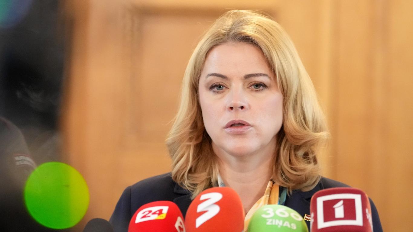 Фото до матеріалу: Прем’єр-міністерка Латвії подала у відставку на тлі інцидентів з дронами: у країні сформують новий уряд