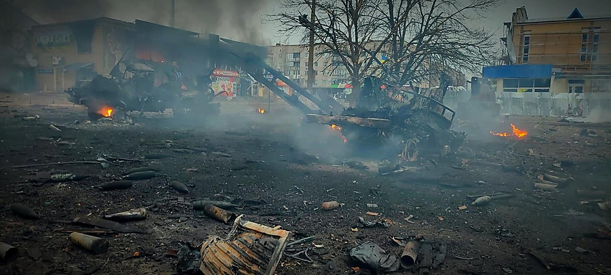 Фото до матеріалу: «Пофіг танки – ми з Баштанки»: як місцеві зупинили 25-кілометрову колону окупантів