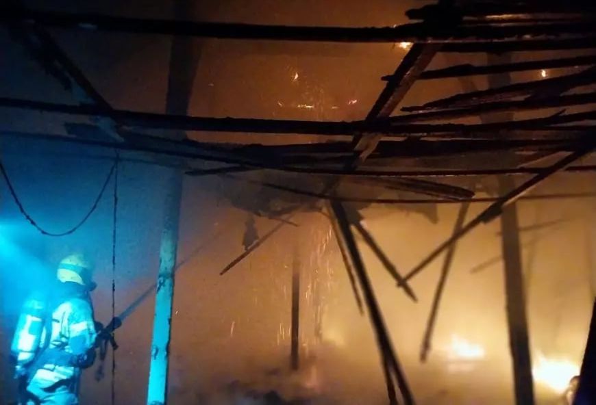 Фото до матеріалу: Пожежа на птахофермі в Івано-Франківському районі: без постраждалих