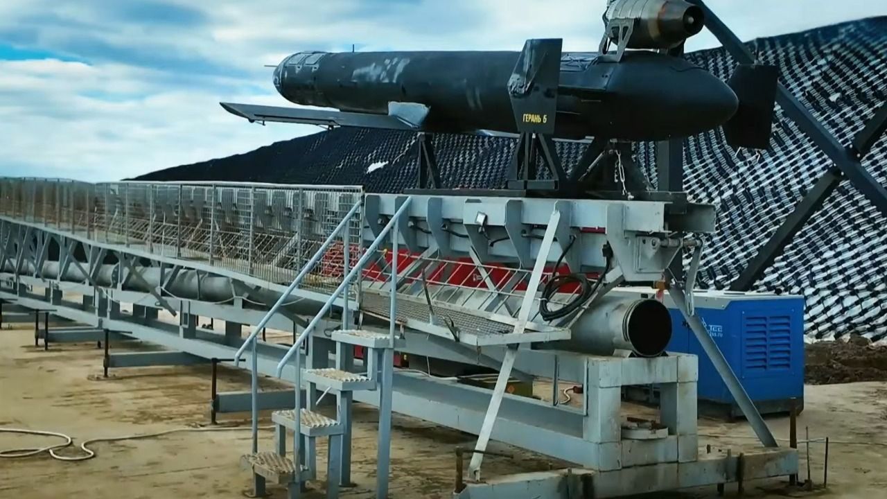 Фото до матеріалу: Росія вперше показала дрон «Герань-5»: аналог українського «Пекла» з новими можливостями