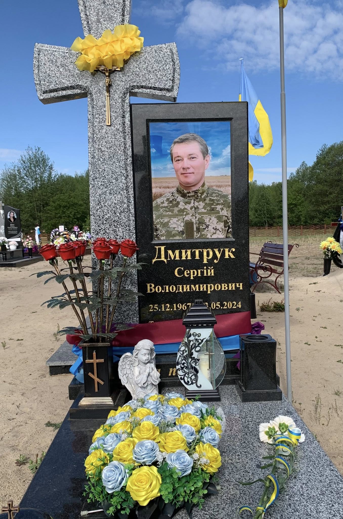 Фото до матеріалу: Минули роковини смерті захисника Сергія Дмитрука з Шацька