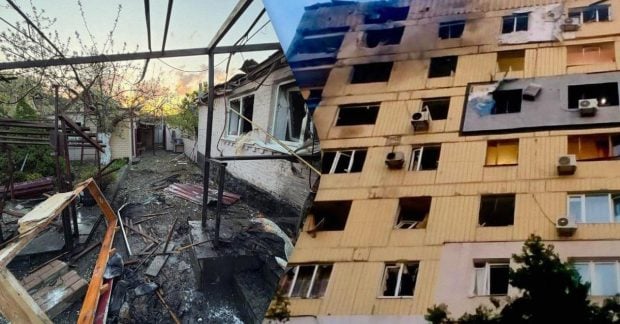 Фото до матеріалу: Росіяни атакували Дніпропетровську та Київську області: загинув чоловік, є поранені