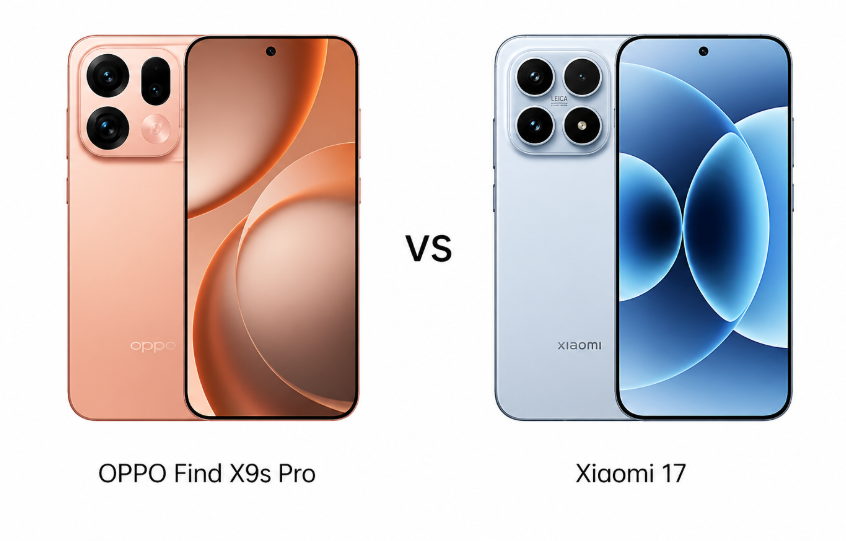 Фото до матеріалу: Битва флагманів 2026 року: Oppo Find X9s Pro проти Xiaomi 17