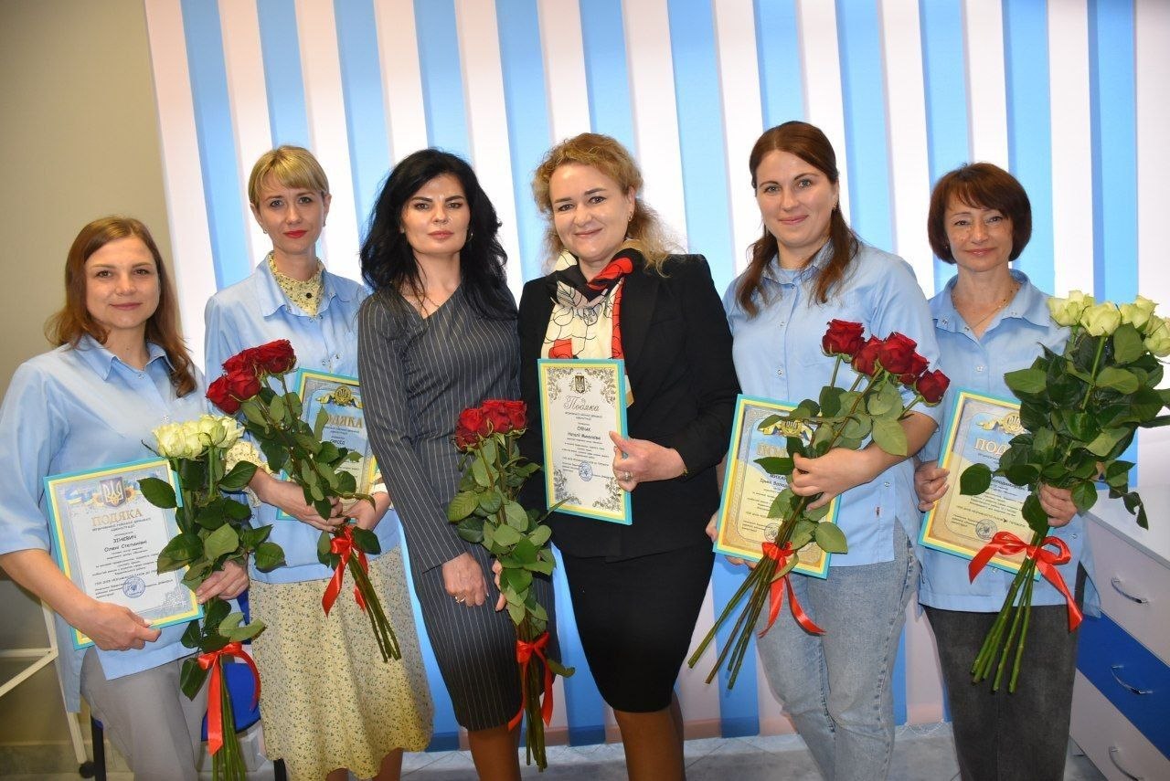 Фото до матеріалу: У Бердичеві нагородили медсестер центру «Малятко» за милосердя