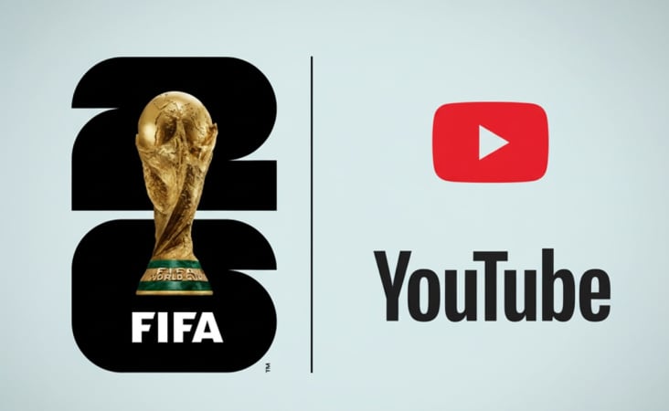 Фото до матеріалу: YouTube та ФІФА домовилися про показ матчів ЧС-2026: що це означає для українських вболівальників