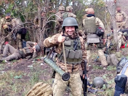 Фото до матеріалу: Денис Єрьомов повернувся з полону в Чечні: історія звільнення бійця 10-ї бригади