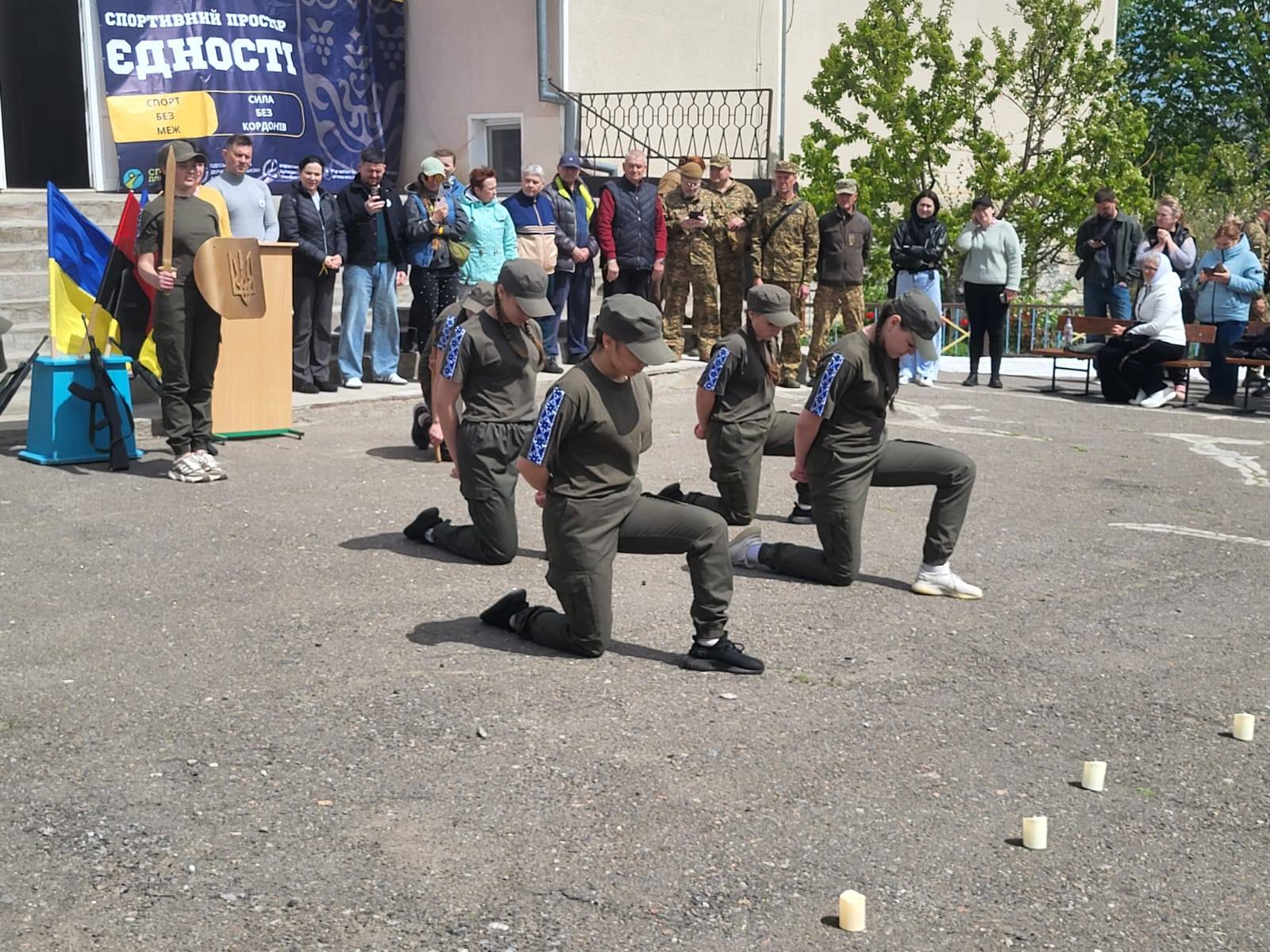 Фото до матеріалу: У Коноплянській громаді відбувся захід «Спортивний простір єдності» для ветеранів