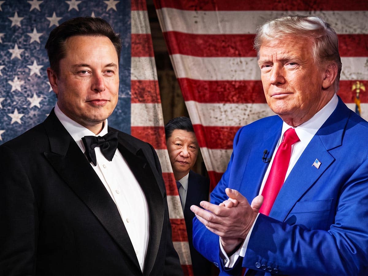 Фото до матеріалу: Трамп візьме з собою Ілона Маска та лідерів технологічних гігантів до Китаю