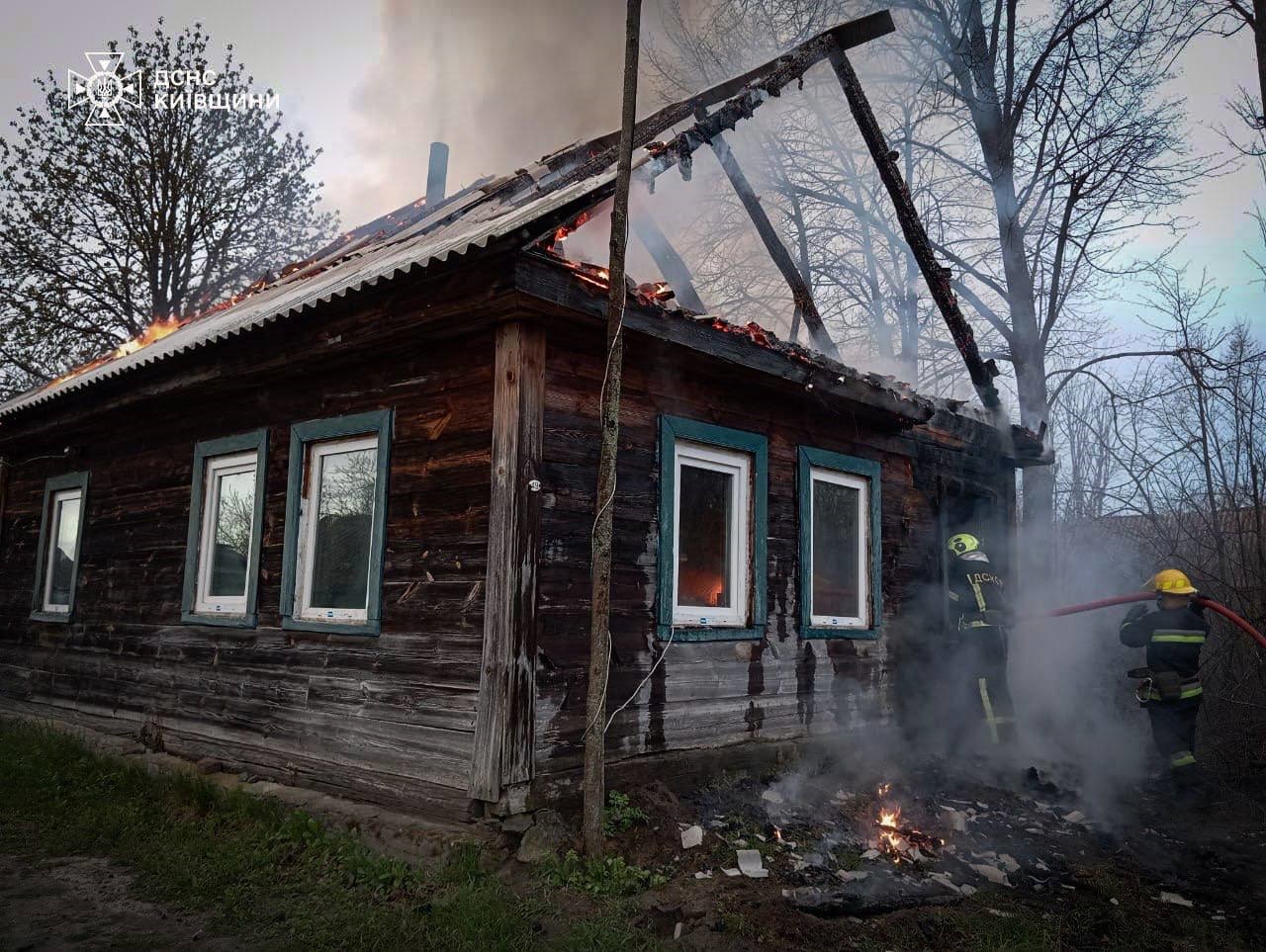 Фото до матеріалу: Трагедія на Вишгородщині: під час пожежі загинула жінка
