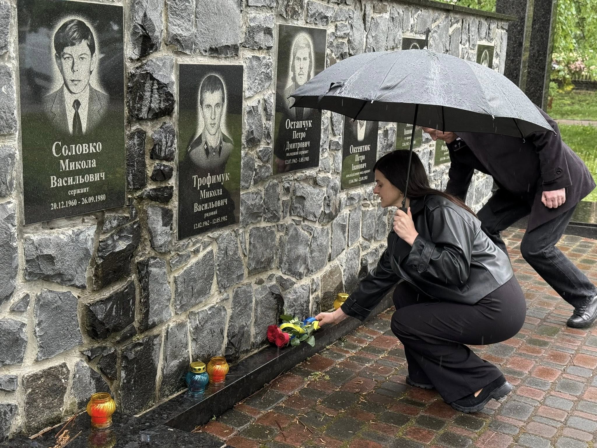 Фото до матеріалу: У Любомлі вшанували пам'ять загиблих у Другій світовій війні та захисників України
