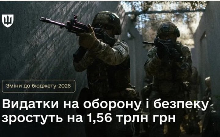 Фото до матеріалу: Бюджет-2026: Кабмін додав 174,3 млрд гривень на грошове забезпечення військових