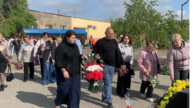 Фото до матеріалу: У Новоборисівській громаді вшанували пам'ять жертв двох воєн