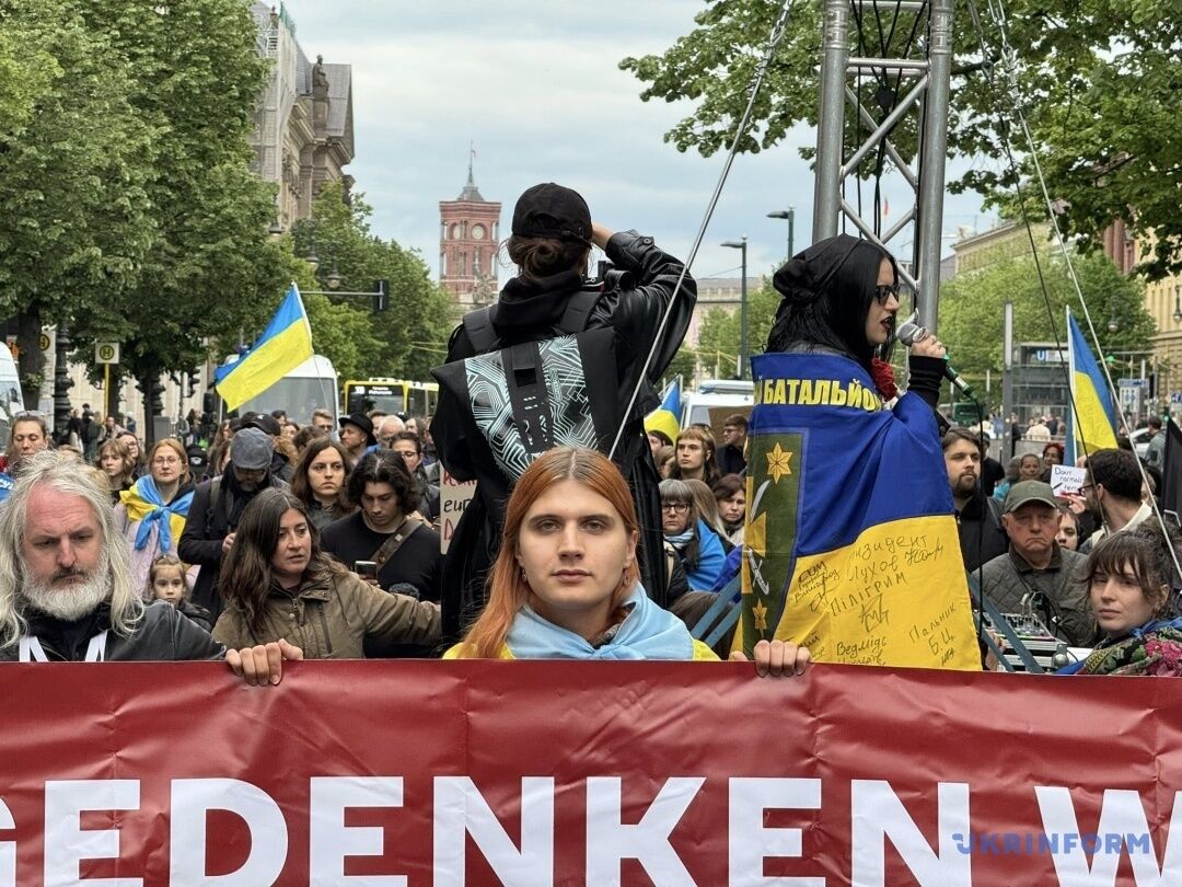 Фото до матеріалу: Українці в Берліні закликали створити окремий меморіал жертв нацизму