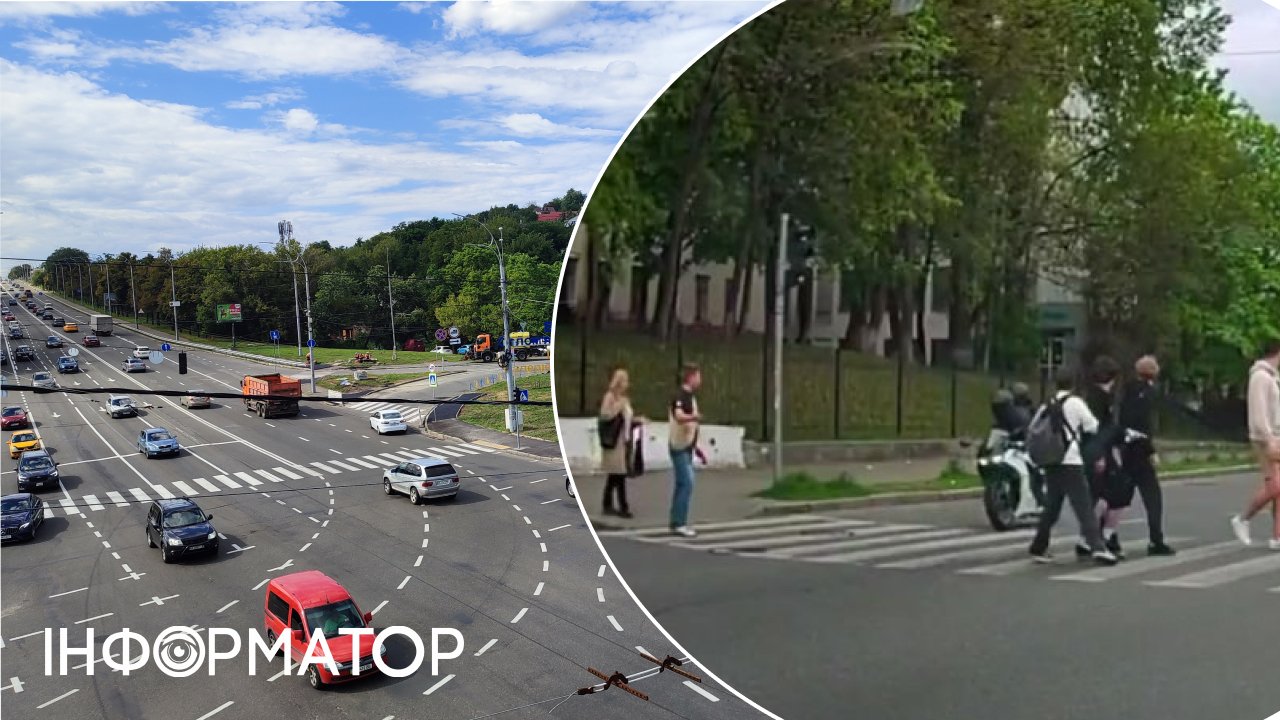 Фото до матеріалу: Мотоциклісти проігнорували червоний світлофор у Києві: відео інциденту