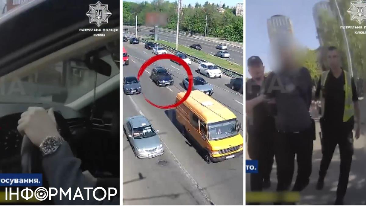 Фото до матеріалу: Зірвав джекпот: у Києві ухилянт під кайфом тікав від поліції й збив жінку