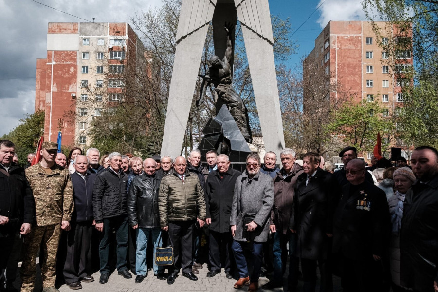 Фото до матеріалу: У Львові вшанували пам'ять героїв Чорнобиля: 40 років після катастрофи