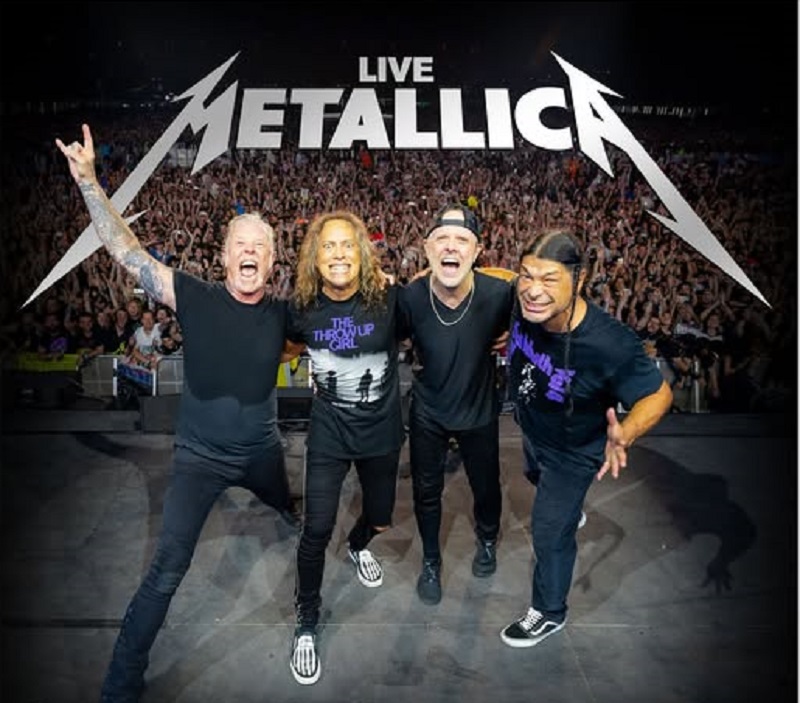 Фото до матеріалу: Metallica виступила в Афінах: концерт викликав мініземлетрус
