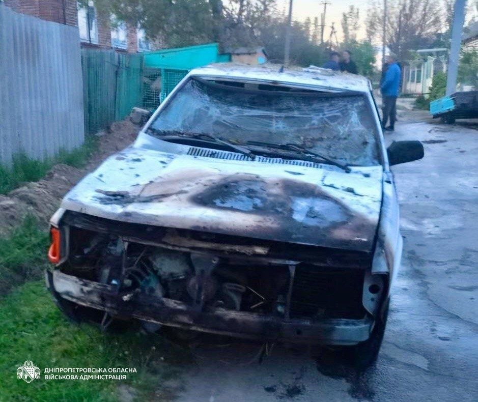 Фото до матеріалу: На Нікопольщині через ворожі атаки постраждав пенсіонер