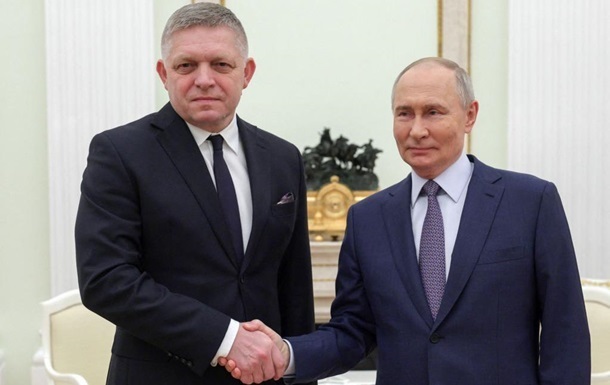 Фото до матеріалу: Фіцо передасть Путіну послання Зеленського: деталі візиту прем'єра Словаччини до Москви