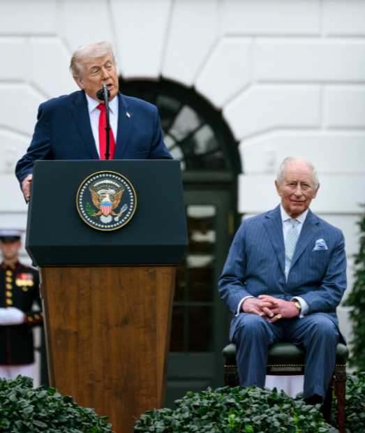 Фото до матеріалу: Трамп заявив, що король Чарльз III підтримує його позицію щодо стримування ядерної загрози Ірану
