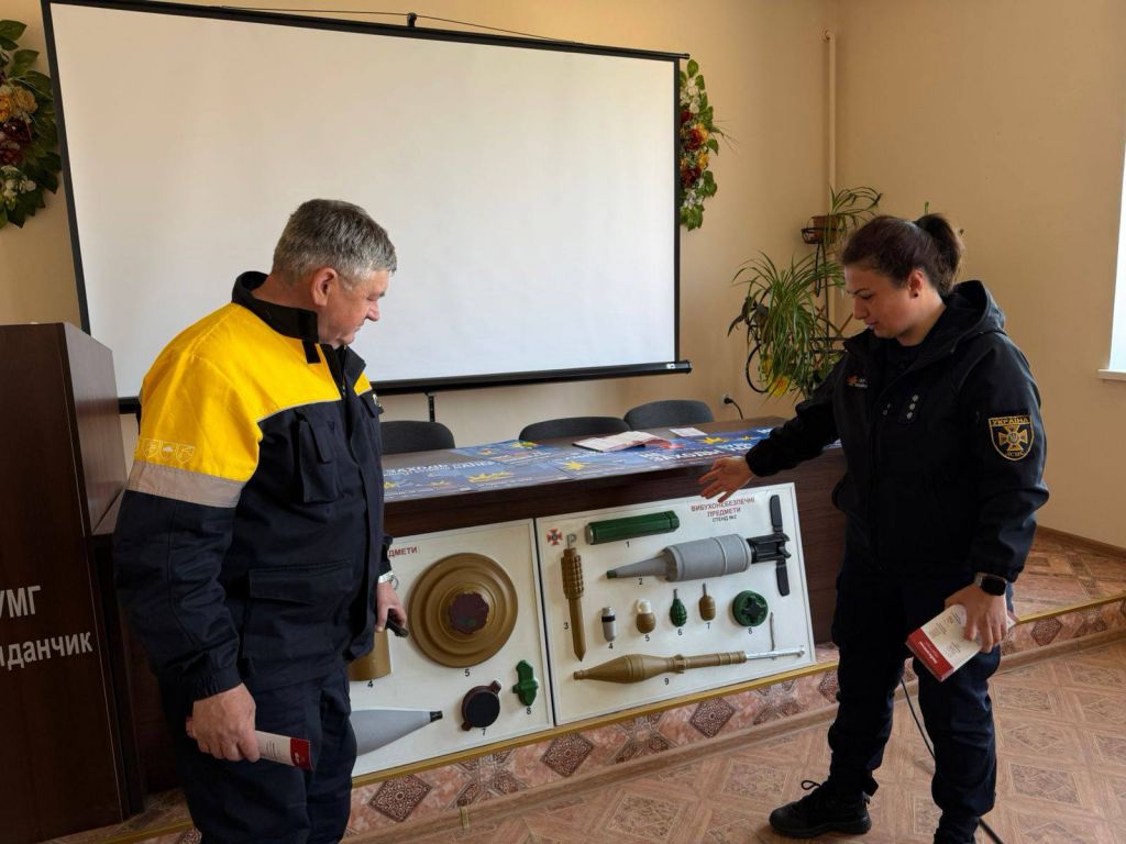 Фото до матеріалу: ДСНС Ізмаїльщини навчила газовиків діяти під час тривоги та пожеж