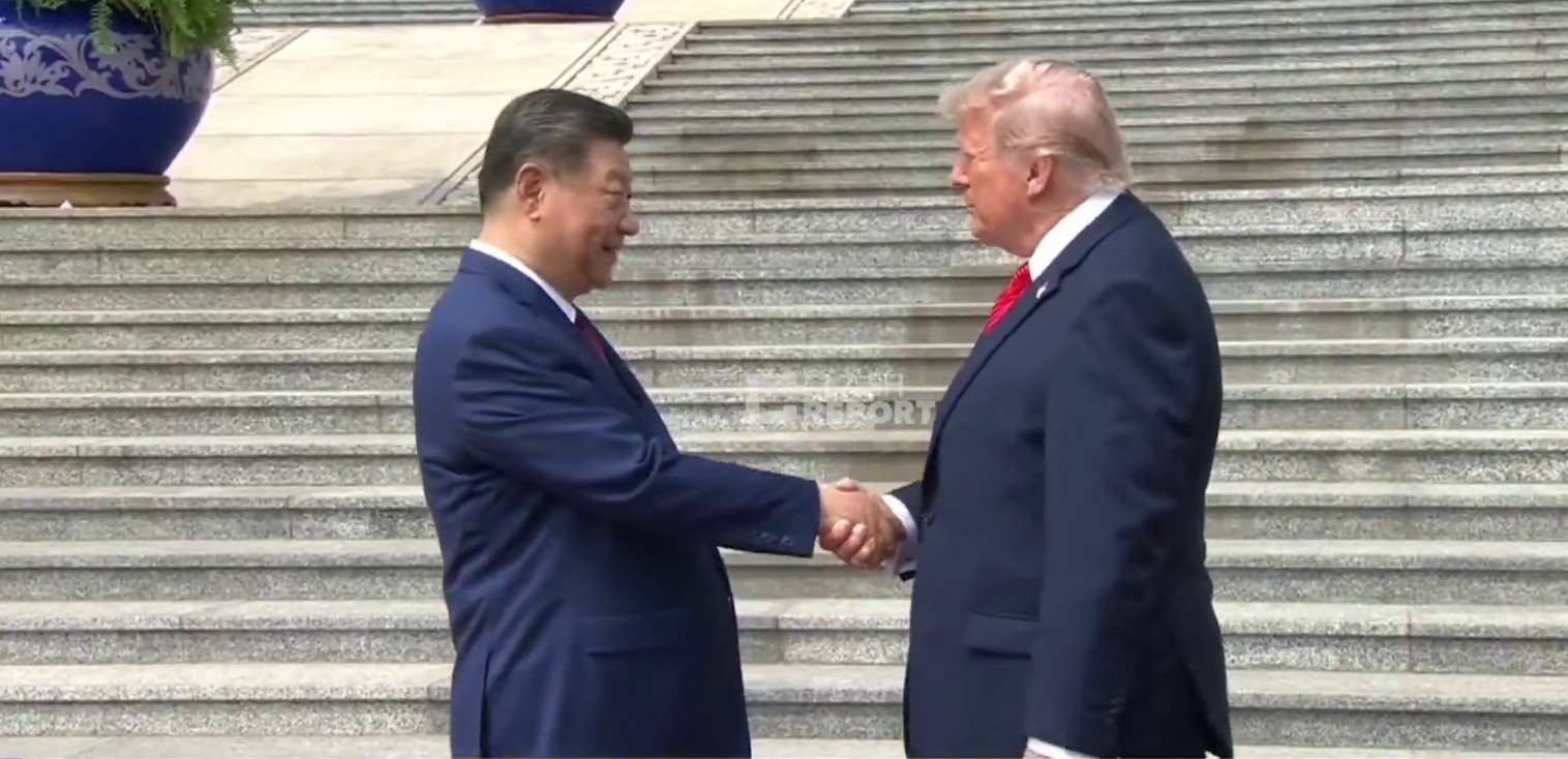 Фото до матеріалу: У Пекіні стартували історичні переговори Трампа і Сі Цзіньпіна