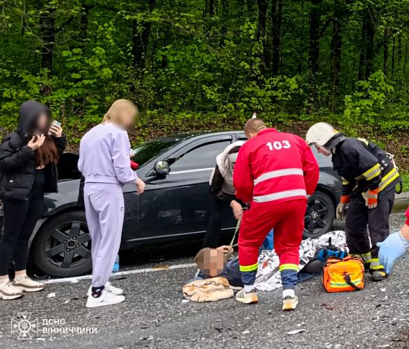Фото до матеріалу: У Вінницькій області сталася ДТП з постраждалою дитиною біля Кароліни