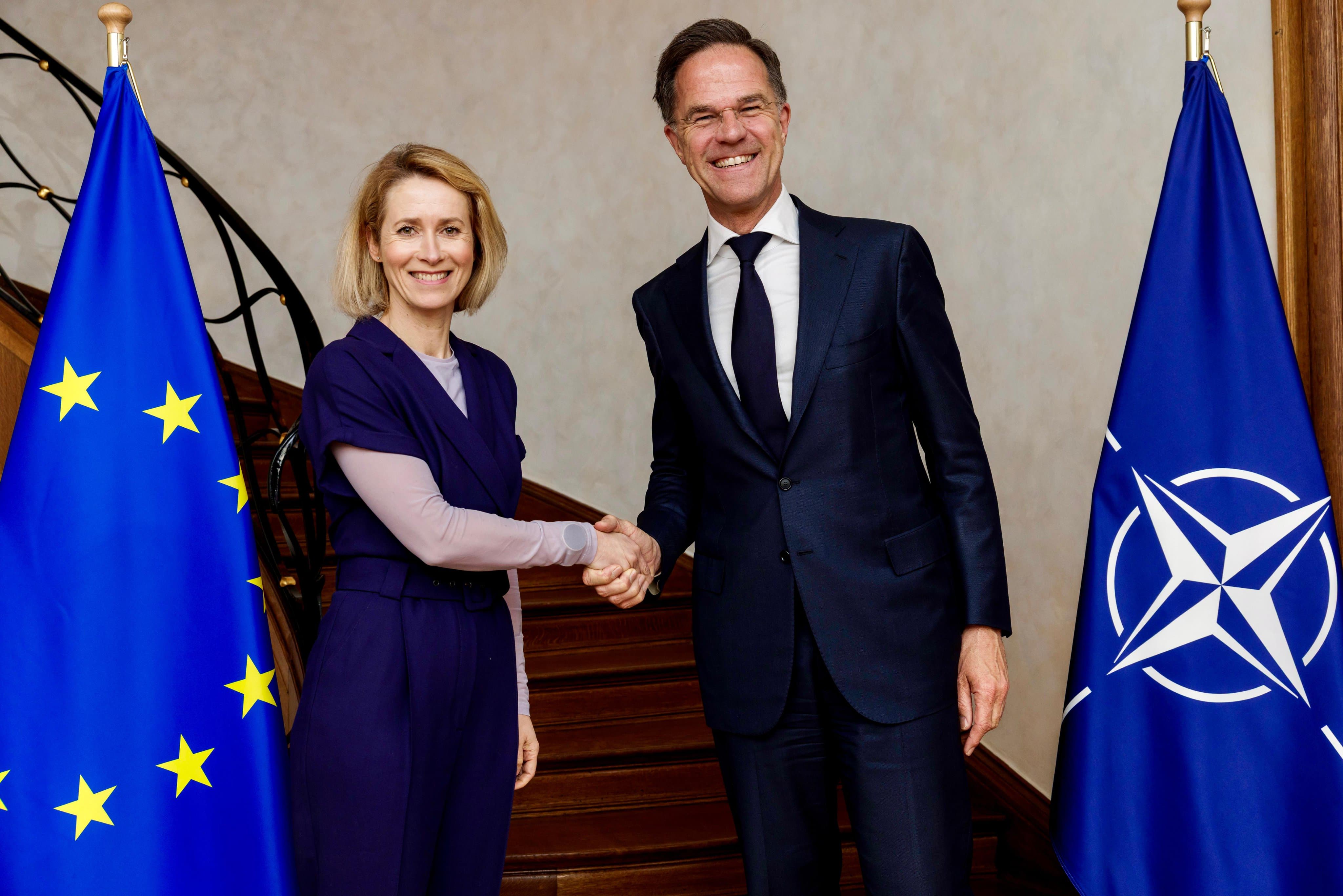 Фото до матеріалу: Каллас і Рютте обговорили європейську оборону та підтримку України