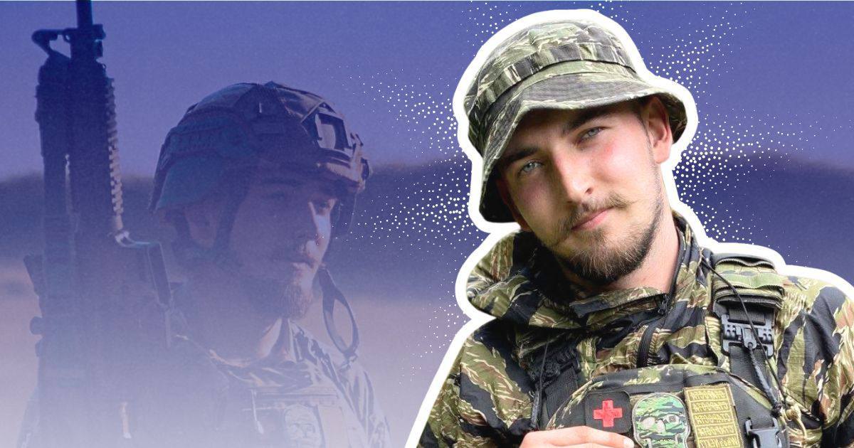Фото до матеріалу: Відцвів у 23: історія бойового медика ССО, який втратив спокійне майбутнє
