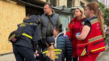 Фото до матеріалу: Удар по Києву 14 травня: кількість загиблих у Дарницькому районі зросла до 12