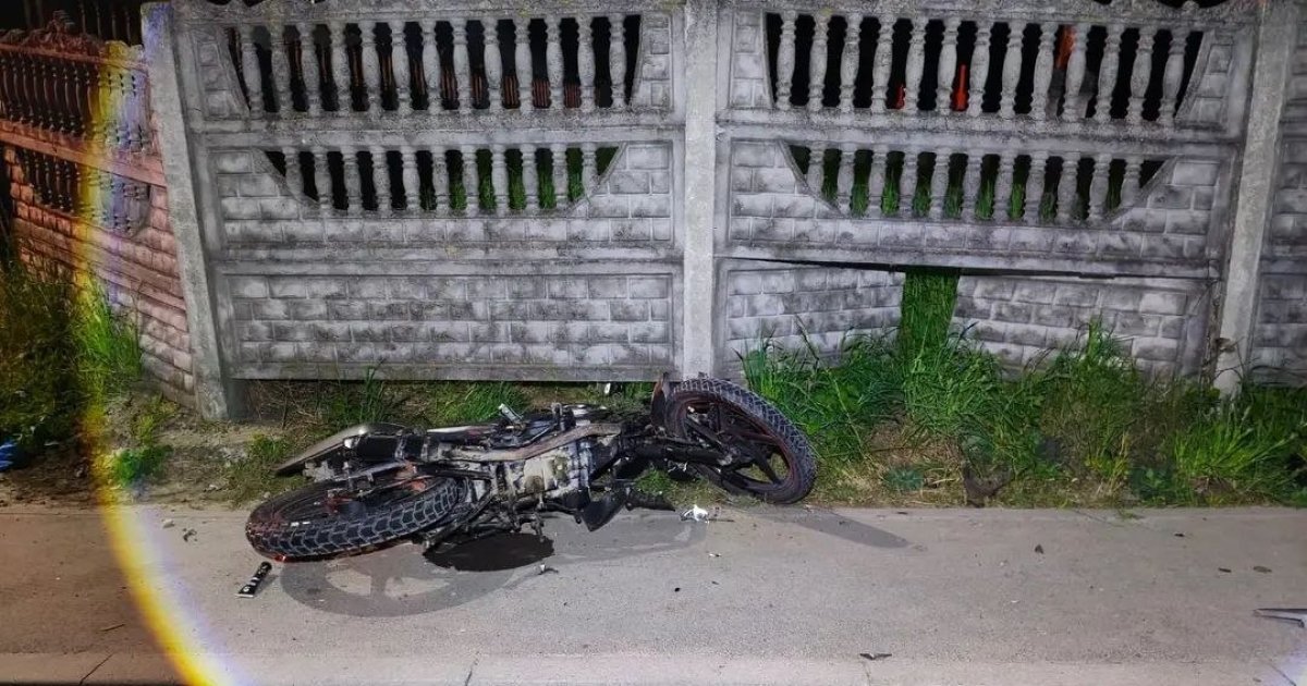 Фото до матеріалу: ДТП на Дрогобиччині: двоє неповнолітніх на мотоциклі потрапили до лікарні